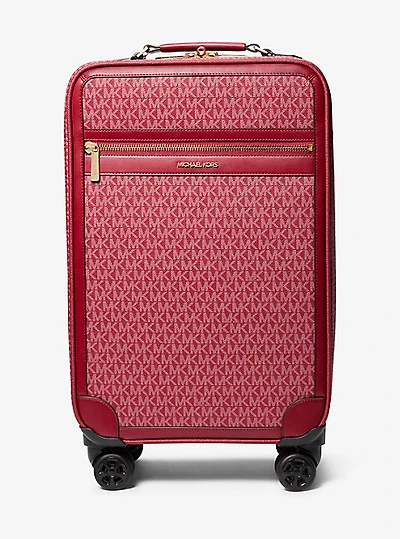 Jet Set Travel Small Signature Logo Suitcase