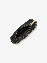 Carmela Small Pebbled Leather Convertible Crossbody Bag