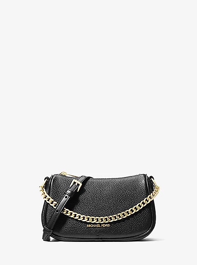 Carmela Small Pebbled Leather Convertible Crossbody Bag