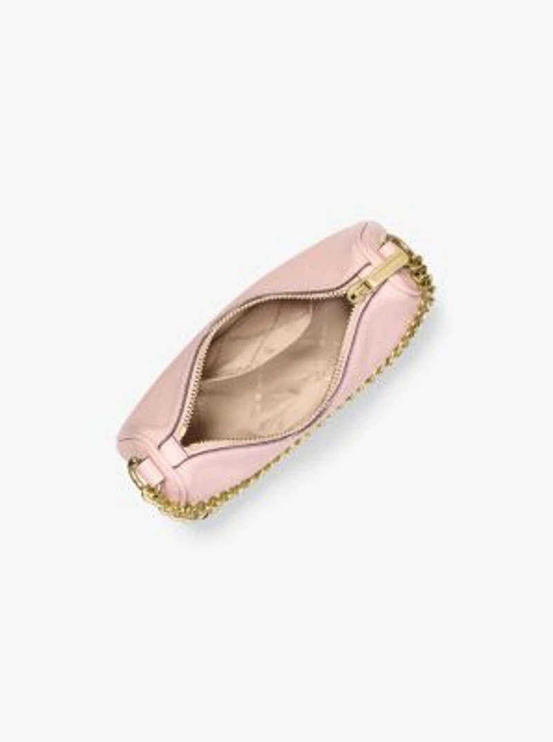 Carmela Small Pebbled Leather Convertible Crossbody Bag