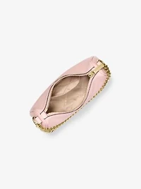 Carmela Small Pebbled Leather Convertible Crossbody Bag