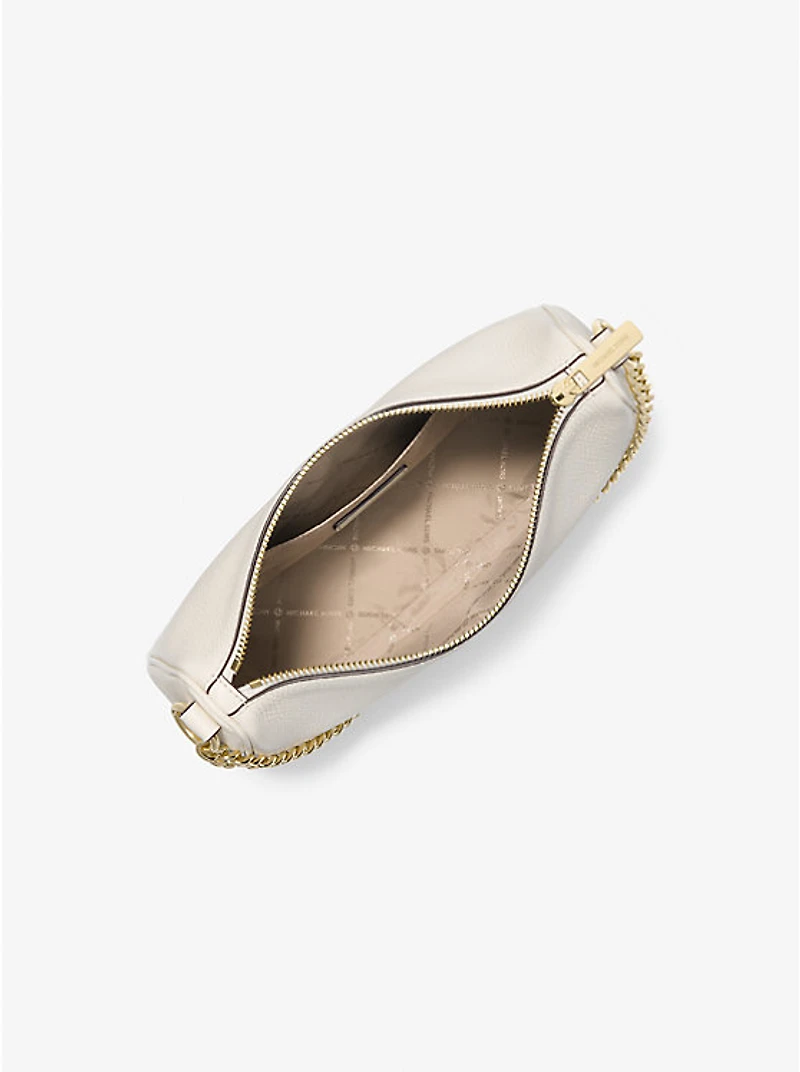 Carmela Medium Pebbled Leather Convertible Crossbody Bag