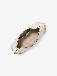 Carmela Medium Pebbled Leather Convertible Crossbody Bag