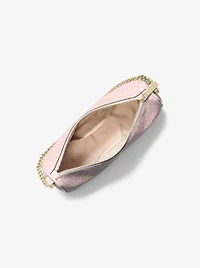 Carmela Medium Signature Logo Convertible Crossbody Bag