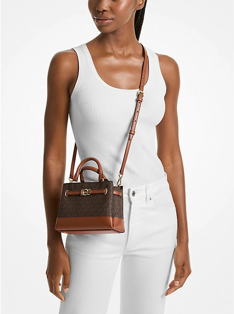 Reed Extra-Small Signature Logo Satchel
