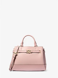 Reed Small Pebbled Leather Satchel