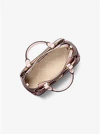 Reed Small Pebbled Leather Satchel