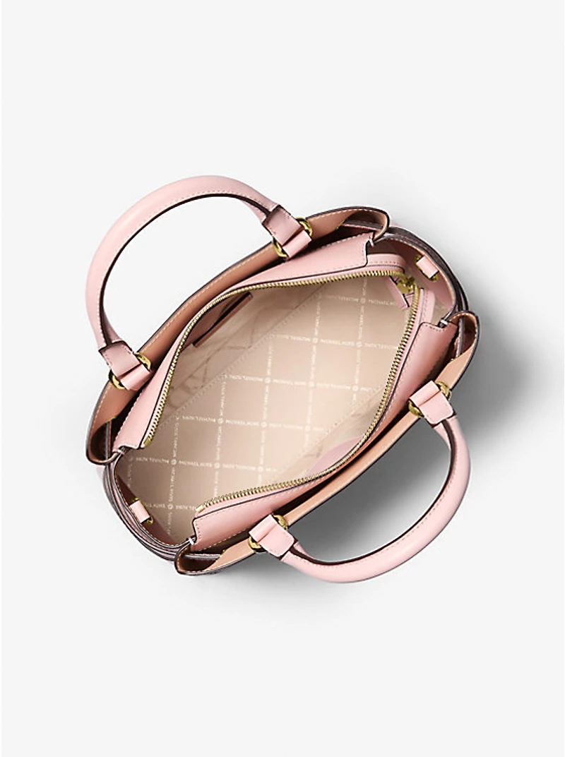 Reed Large Pebbled Leather Satchel