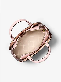 Reed Large Pebbled Leather Satchel