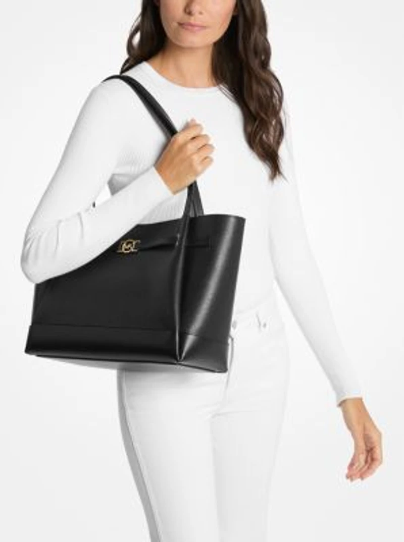 Reed Large Pebbled Leather Tote Bag