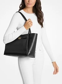 Reed Large Pebbled Leather Tote Bag