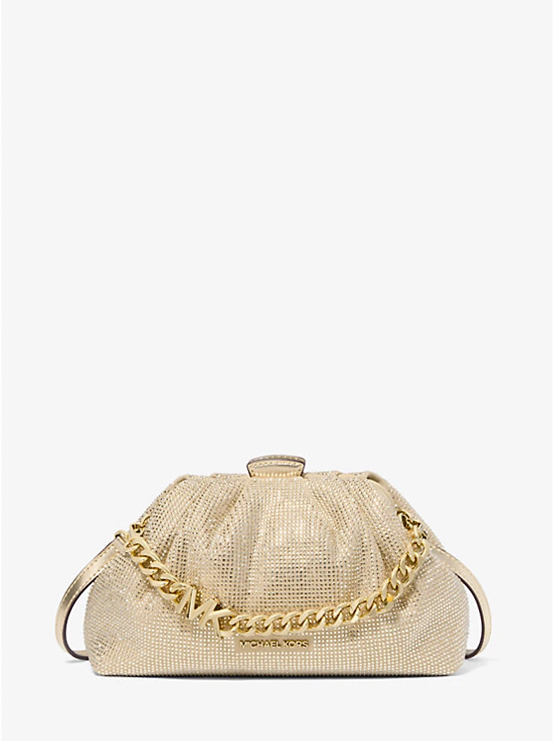 Nola Small Embellished Metallic Crossbody Bag