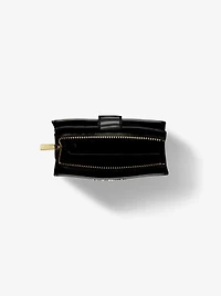 Jet Set Medium Two-Tone Logo Wallet