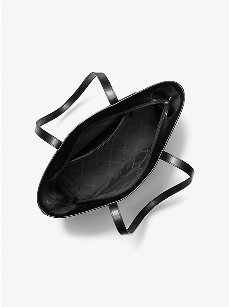 Jet Set Medium Two-Tone Logo Tote Bag