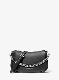 Carmela Small Pebbled Leather Crossbody Bag