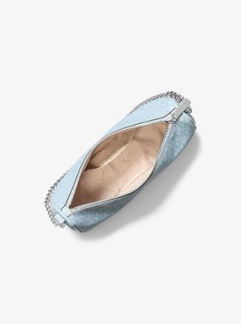 Carmela Medium Signature Logo Convertible Crossbody Bag