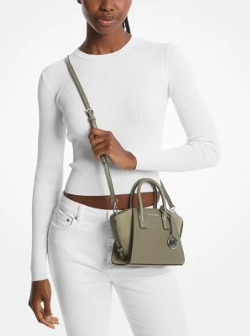 Avril Extra-Small Leather Satchel