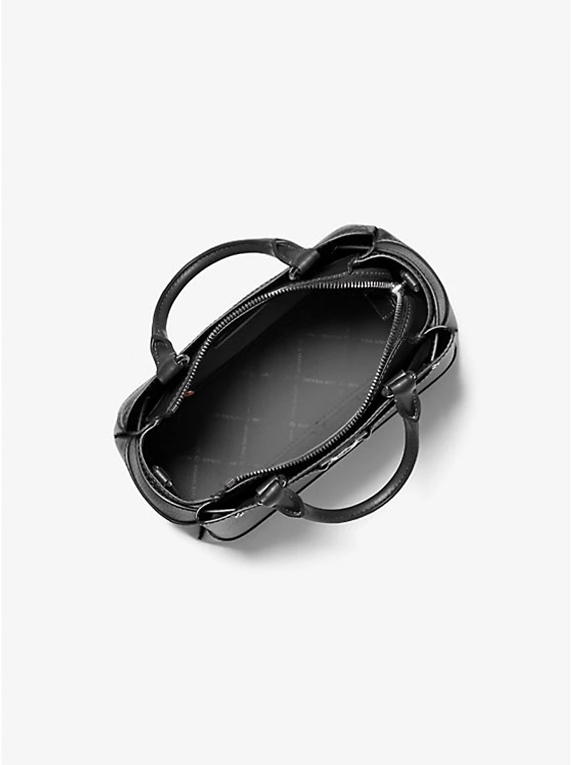 Reed Small Pebbled Leather Satchel