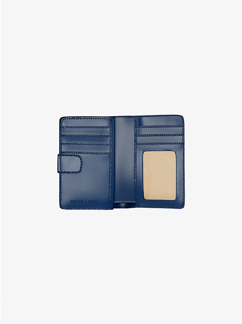 Jet Set Medium Two-Tone Logo Wallet