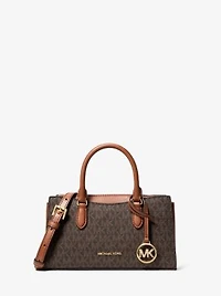 Arden Small Signature Logo Messenger Bag