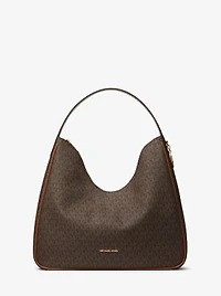 Nayla Medium Signature Logo Shoulder Bag