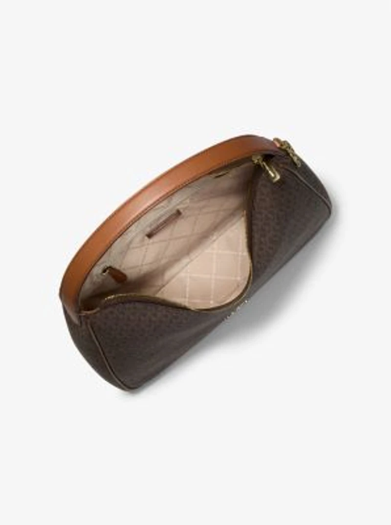 Nayla Medium Signature Logo Shoulder Bag
