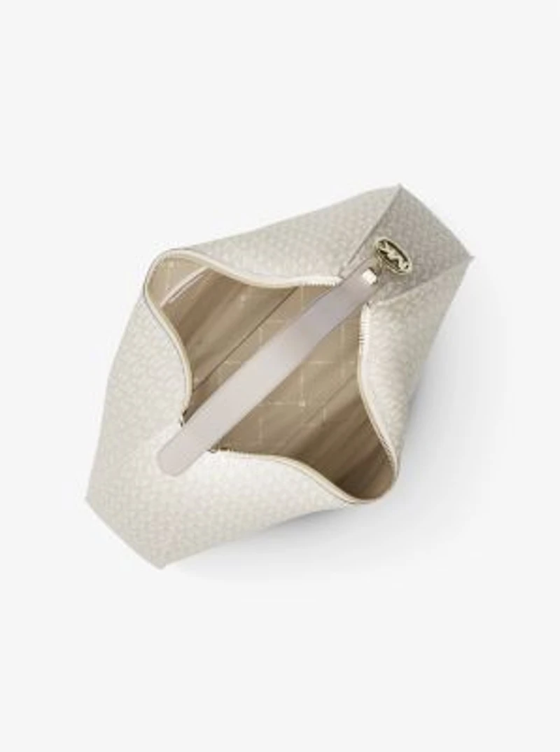 Nayla Medium Signature Logo Shoulder Bag