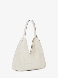 Nayla Medium Signature Logo Shoulder Bag
