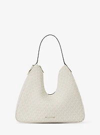 Nayla Medium Signature Logo Shoulder Bag