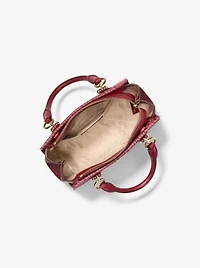 Marilyn Small Signature Logo Messenger Bag