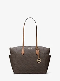 Marilyn Medium Signature Logo Tote Bag