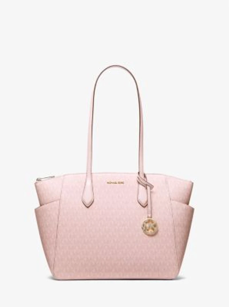 Marilyn Medium Signature Logo Tote Bag