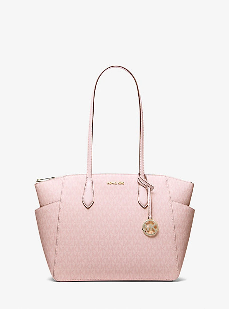 Marilyn Medium Signature Logo Tote Bag