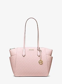 Marilyn Medium Signature Logo Tote Bag