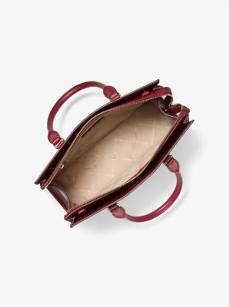 Sheila Medium Ombré Signature Logo Satchel