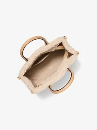 Mirella Small Faux Shearling Crossbody Bag