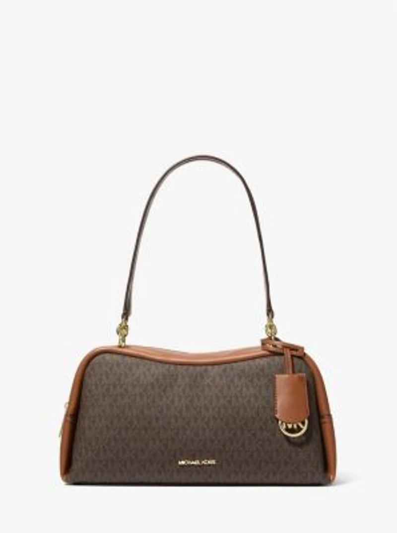 Cecily Medium Signature Logo Shoulder Bag