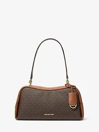 Cecily Medium Signature Logo Shoulder Bag