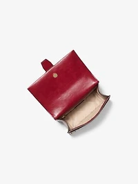 Greenwich Small Studded Distressed Crossbody Bag