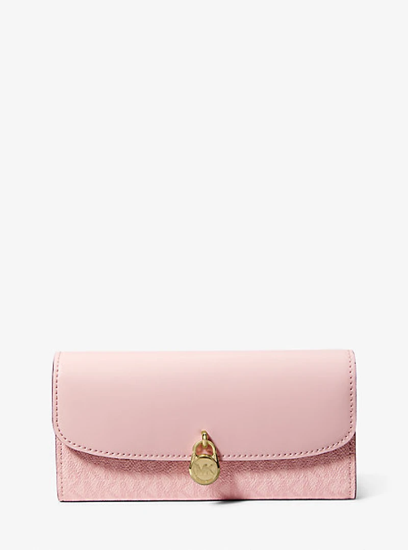 Hamilton Large Signature Logo Continental Wallet