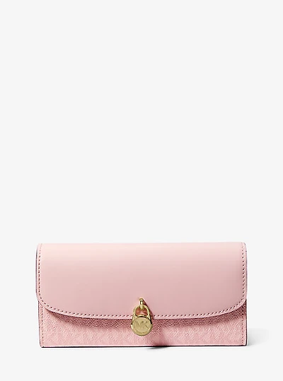 Hamilton Large Signature Logo Continental Wallet