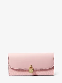Hamilton Large Signature Logo Continental Wallet