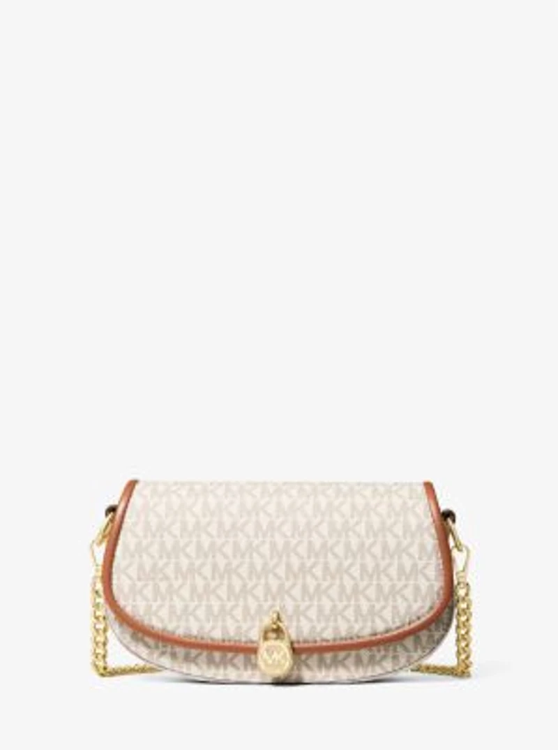 Mila Small Signature Logo Crossbody Bag