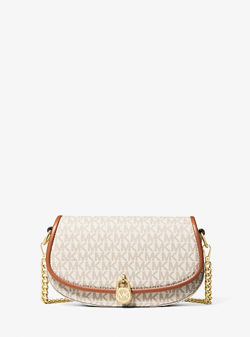 Mila Small Signature Logo Crossbody Bag