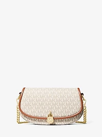 Mila Small Signature Logo Crossbody Bag