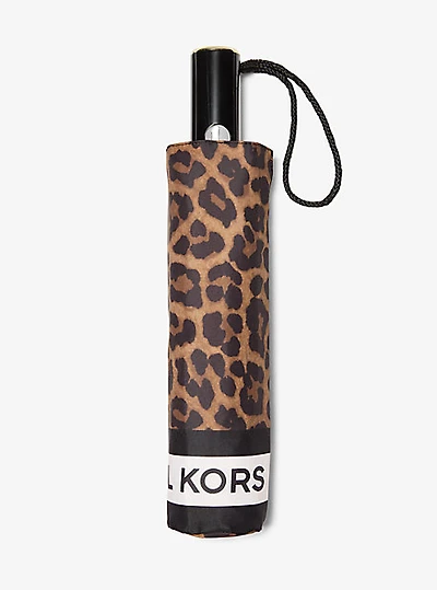 Leopard Print Umbrella