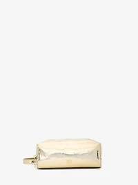 Jet Set Medium Metallic Logo Debossed Travel Kit