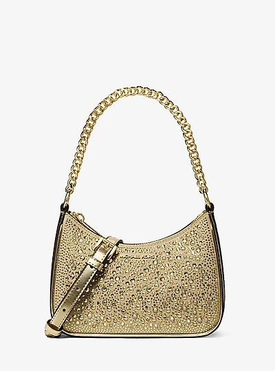 Jet Set Small Embellished Convertible Crossbody Bag