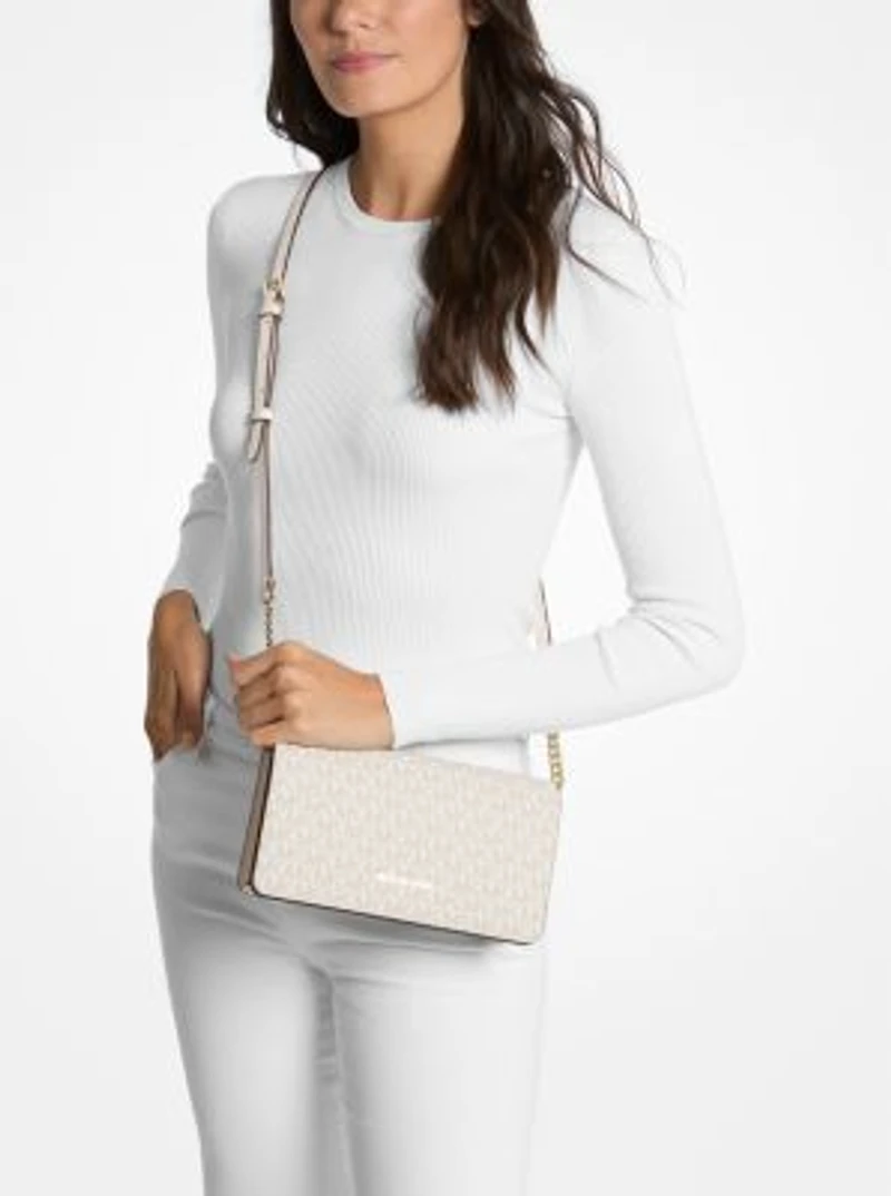 Jet Set Signature Logo Crossbody Bag