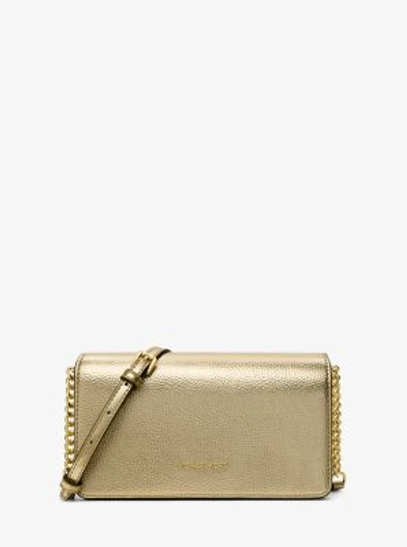 Jet Set Travel Medium Metallic Crossbody Bag